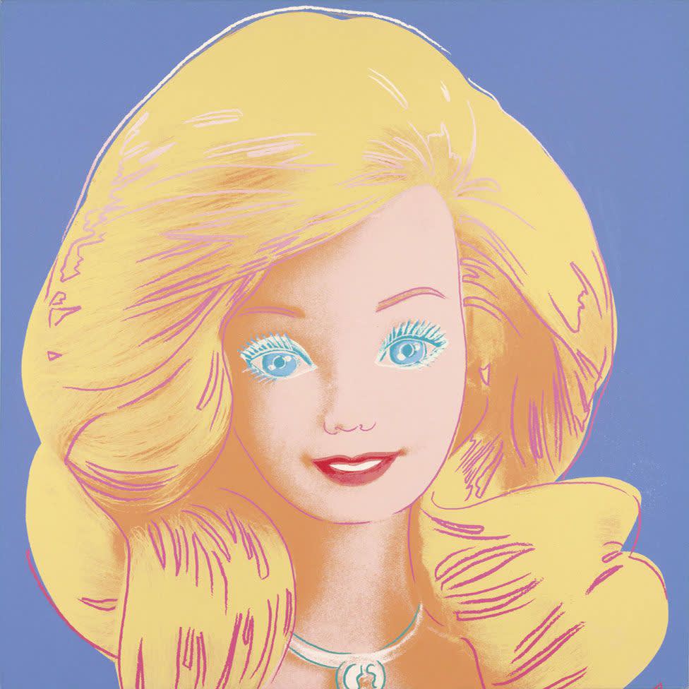  Andy Warhol , Barbie, 1986 
