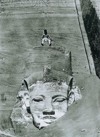 Maxime du camp  abu simbel  1850