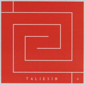  Frank Lloyd Wright , Taliesin, Red Square Logo 