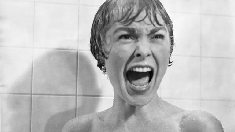  Janet Leigh, Shower scene, Pyscho, 1960 