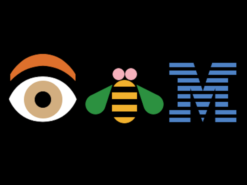  Paul Rand, Eye-Bee-M 