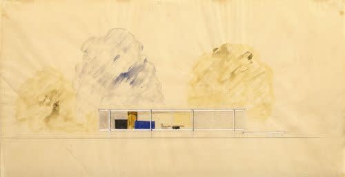  Ludwig Mies van der Rohe, Farnsworth House, 1945-1951  