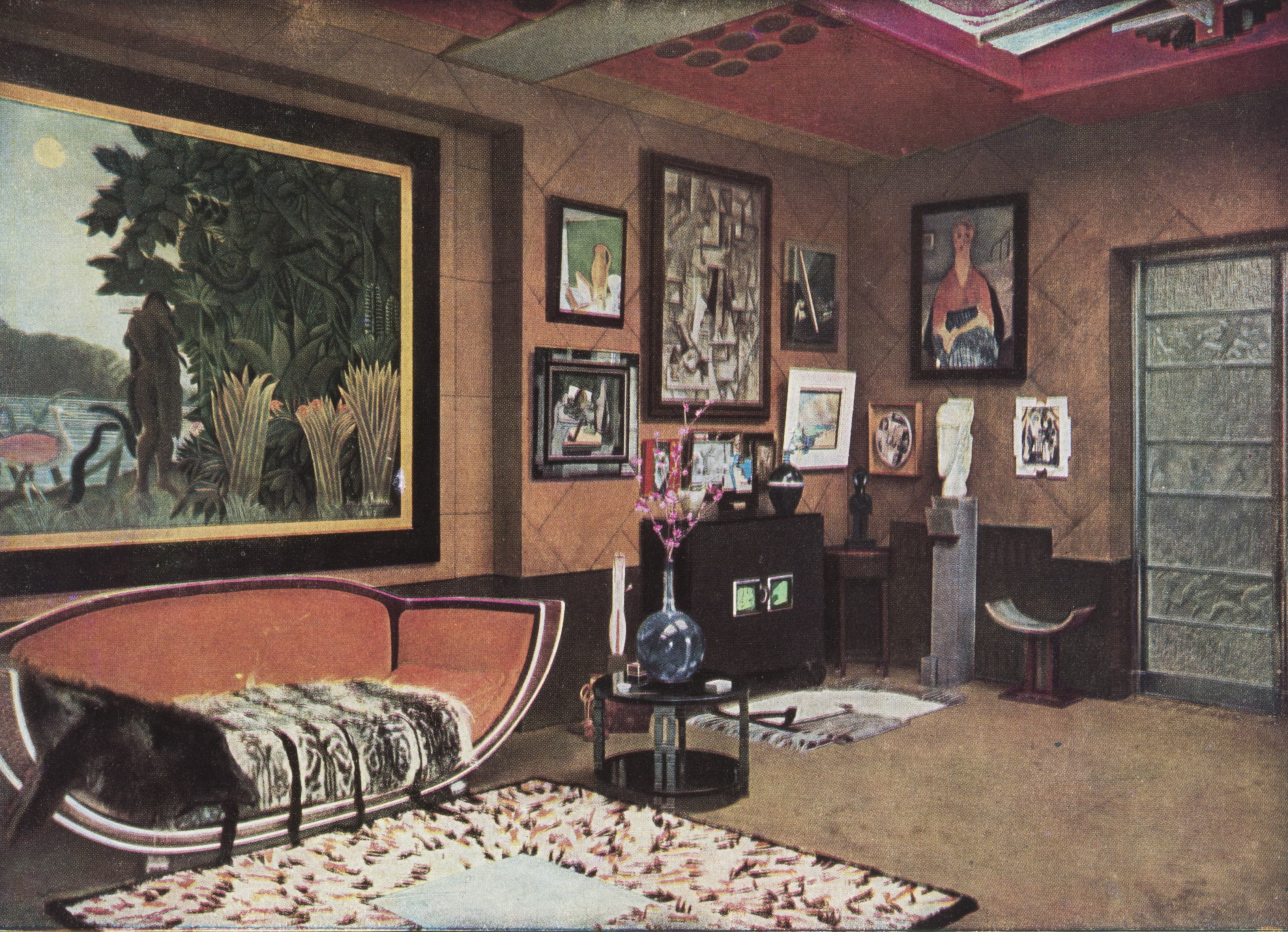 Eileen gray  jacques doucet s paris apartment  late 1920 s