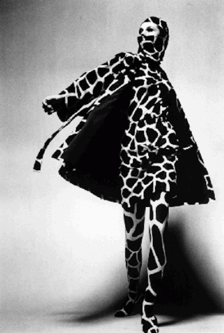Rudi gernreich animal print suit  1960s