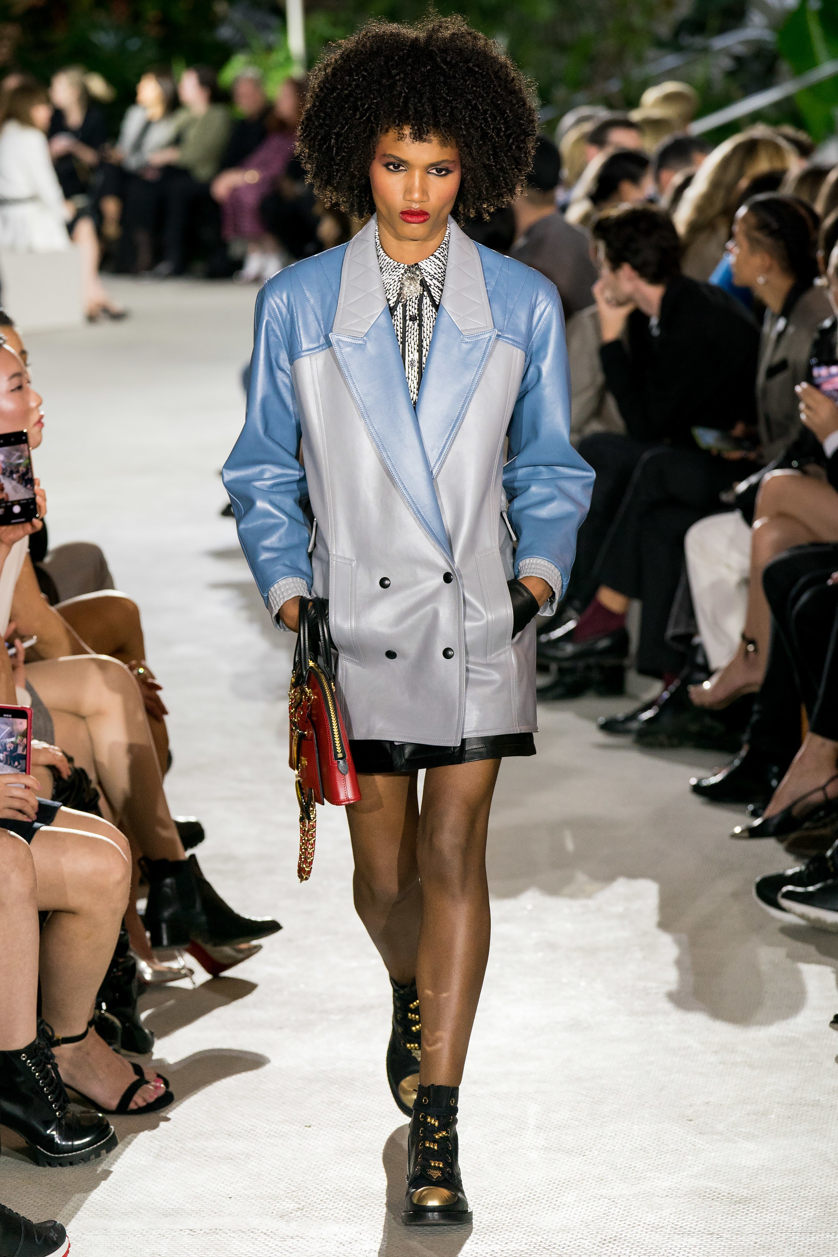 At Louis Vuitton Resort 2020, Big Hair and Colorful Makeup Are an