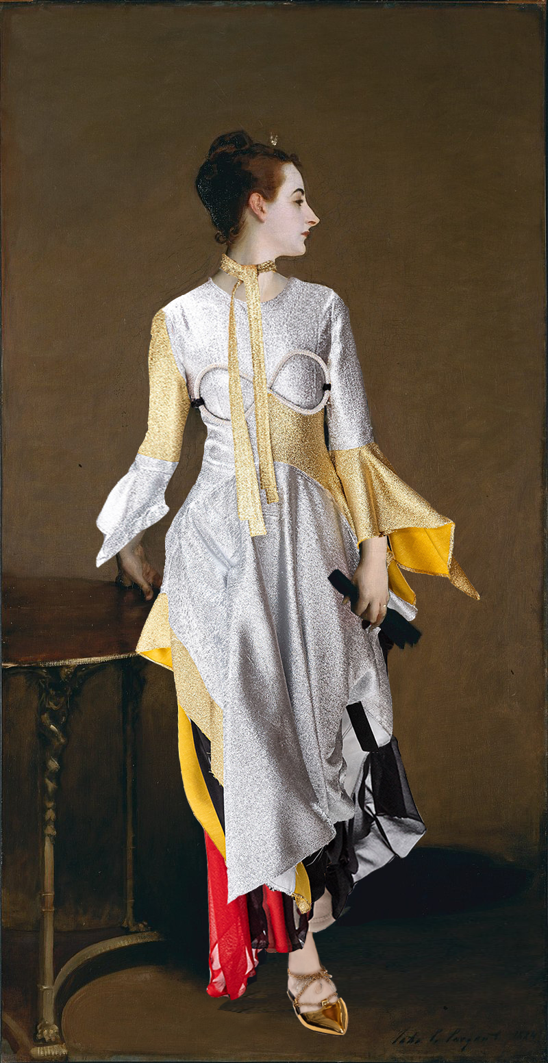  John Singer Sargent, Portrait of Madame X (in JW Anderson), 1883-84 