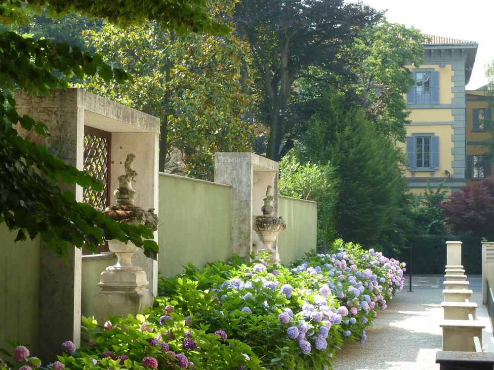  Villa Necchi Campiglio , Garden  