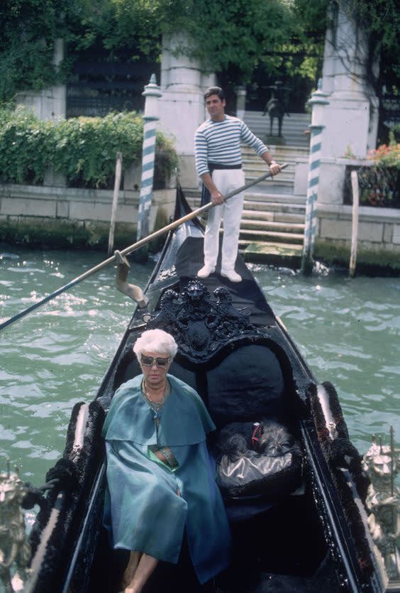 Peggy Guggenheim , Venice  