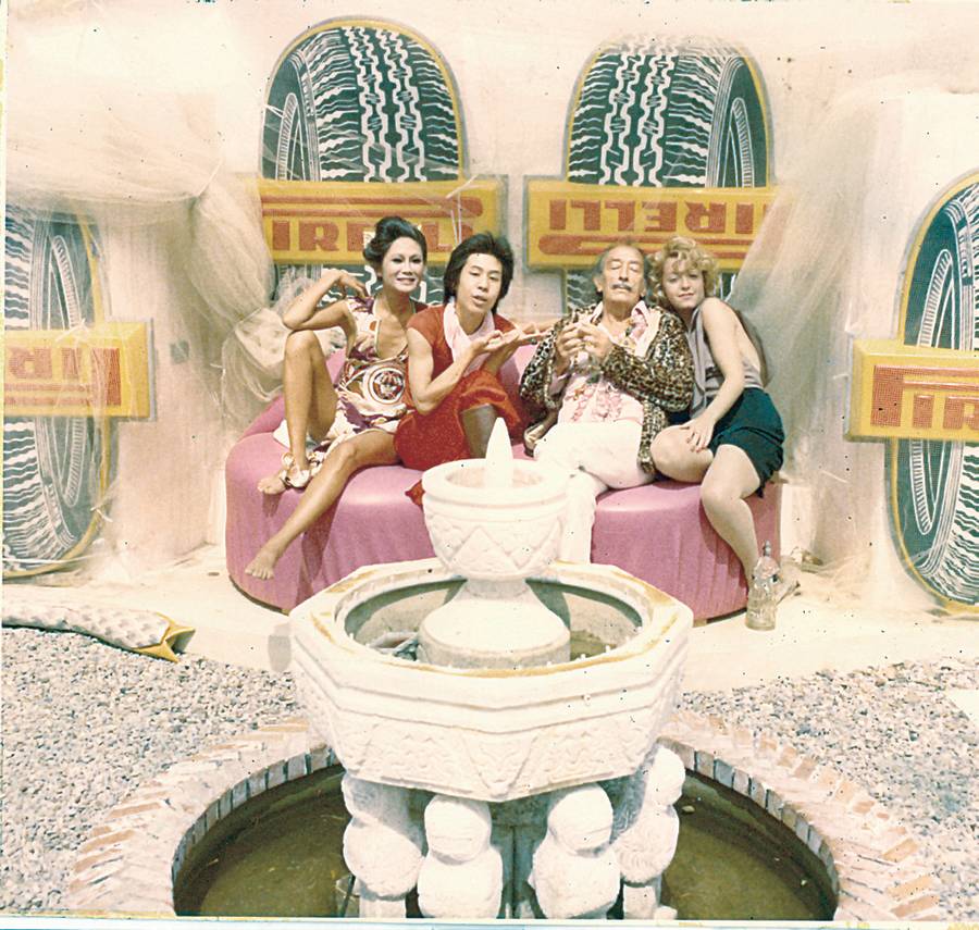  Steven Arnold, Portrait of Salvador Dali, Kaisik Wong, Merle and Marylin, 1970's 