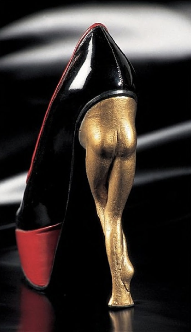  Azzedine Alaïa and Maison Massaro, Leg Heel, 1991 