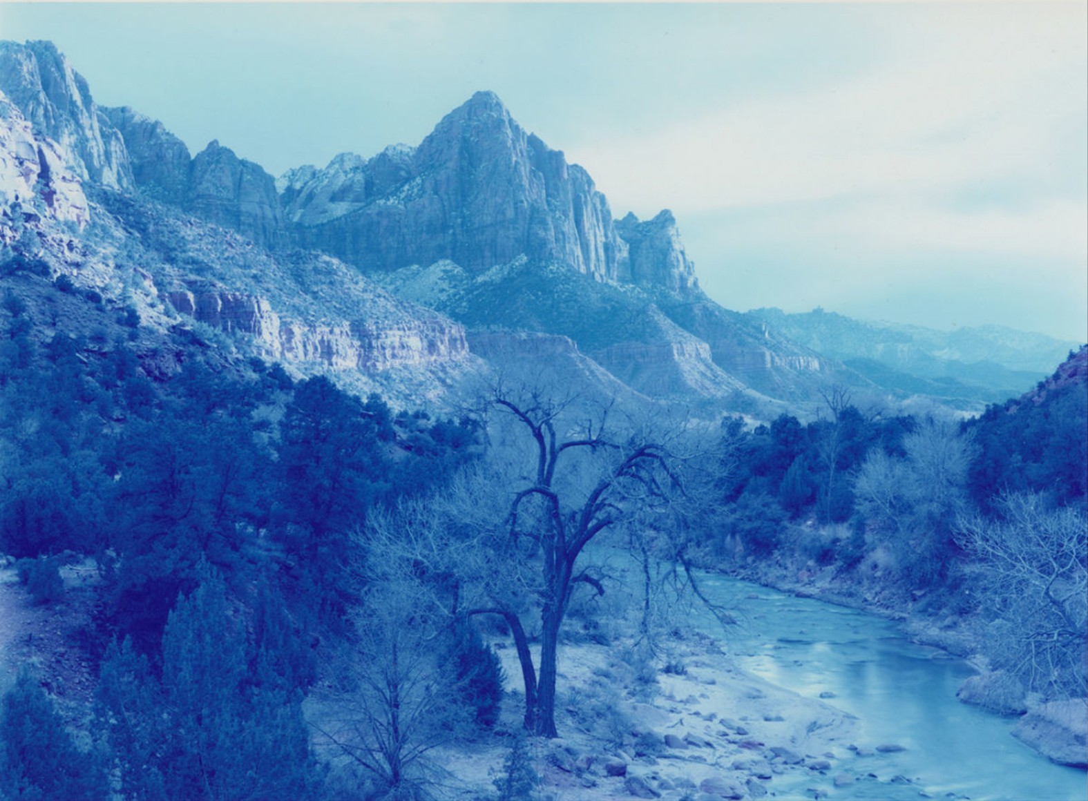 David benjamin sherry   winter storm in zion canyon  zion  utah  201