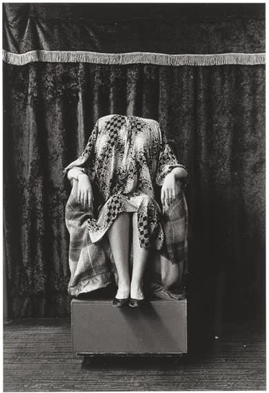 Artwork by diane arbus  headless woman  n.y.c. 1961