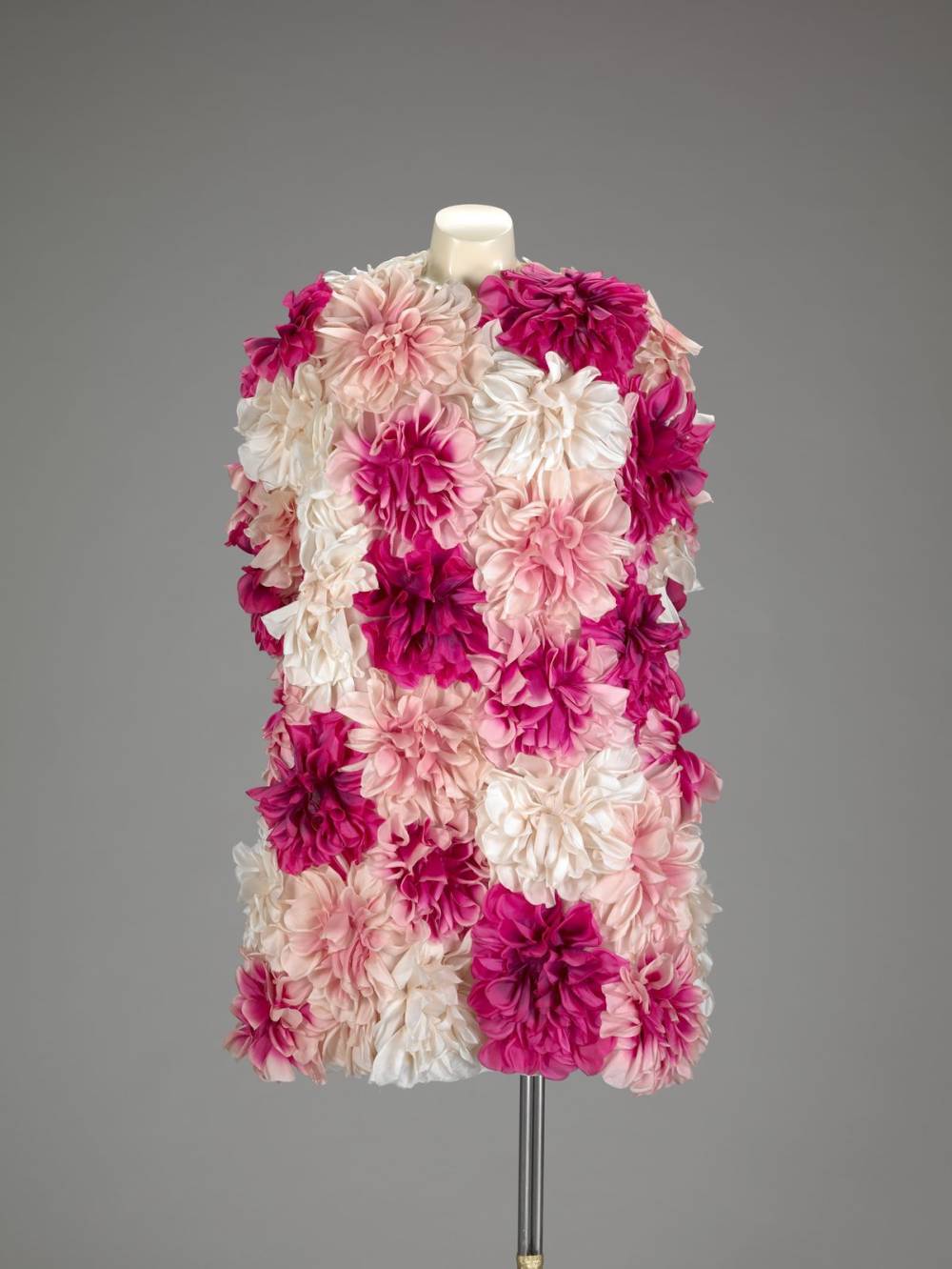 Norman norell  flower evening coat  1965