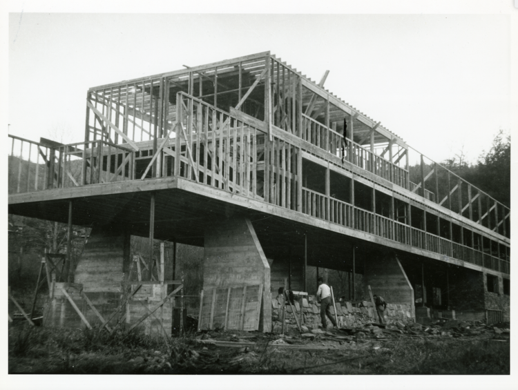  Black Mountain College , New Buildings Construction, 1940s 