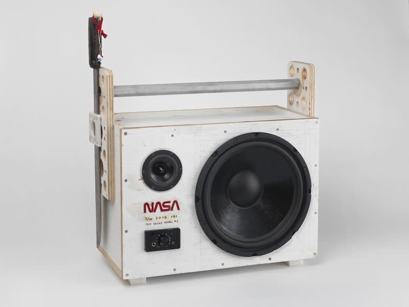  Tom Sachs , AAU (Acoustic Amplification Unit) MK II, 2015 
