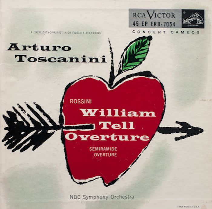  Andy Warhol, Gioachino Rossini, William Tell Overture, Semiramide Overture, 1953 