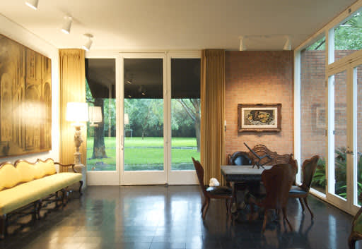  Charles James , Interior of de Menil House 