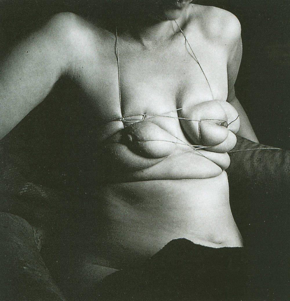 Unica z  rn  photographed by hans bellmer  1958. from     unica tied up   