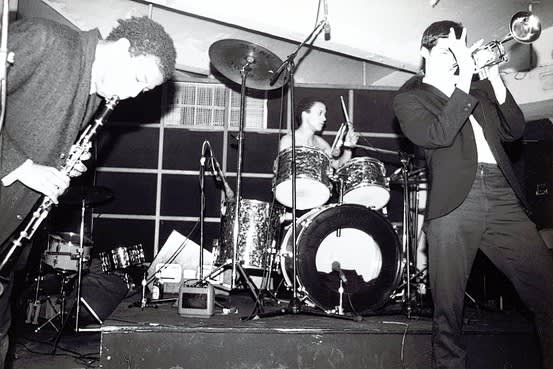  'Gray' Band, Performing, 1980 