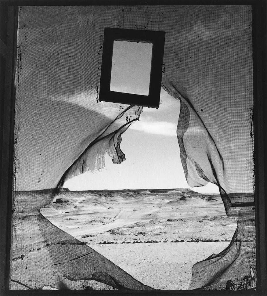 Lee miller  portrait of space  nr siwa  egypt 1937