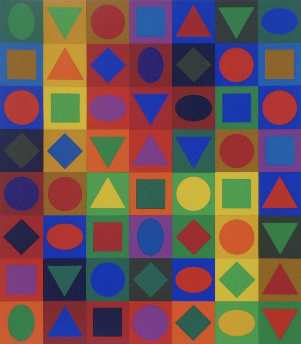 Victor vasarely  majus  1973