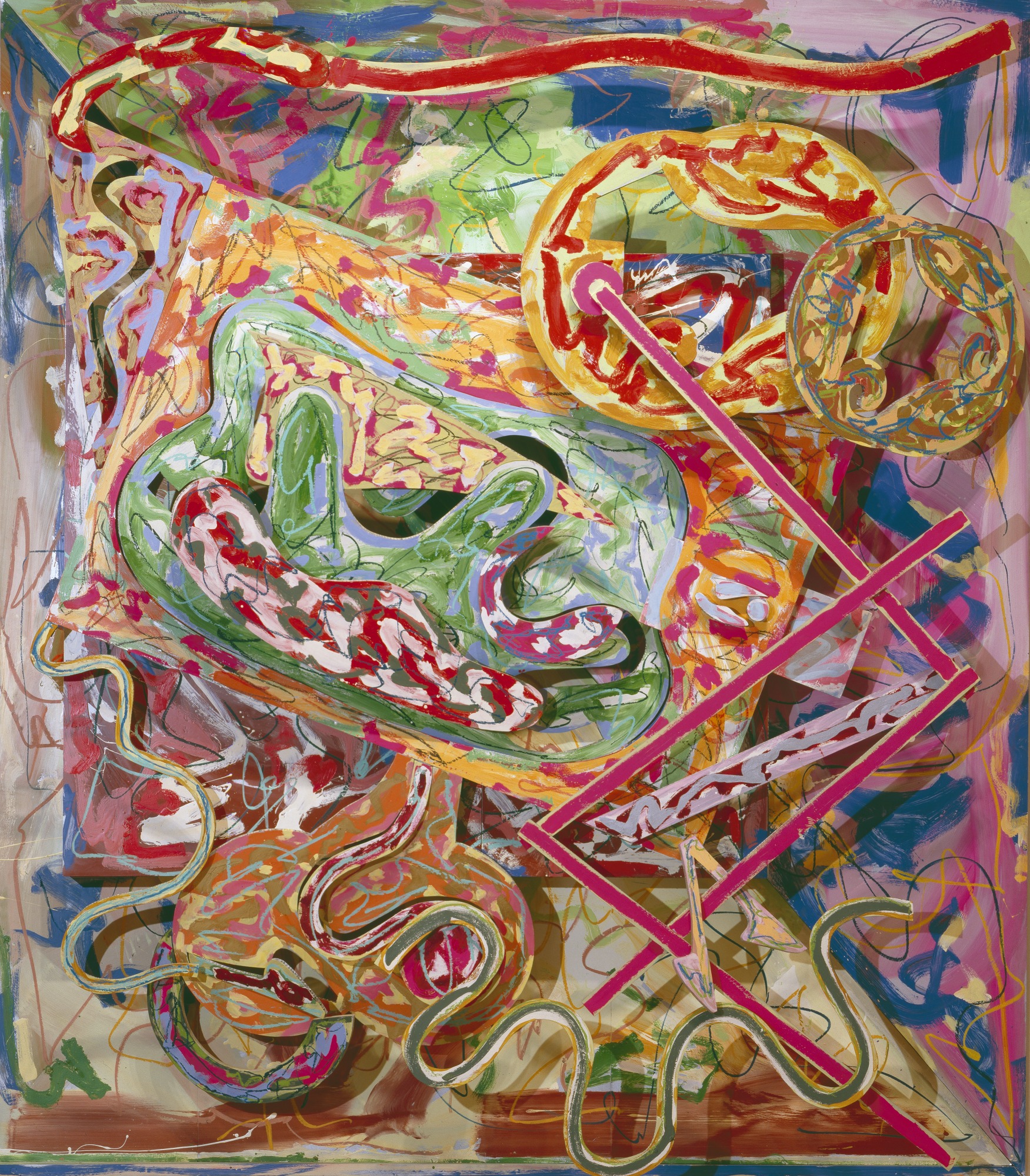 Frank stella  shards iii  1983