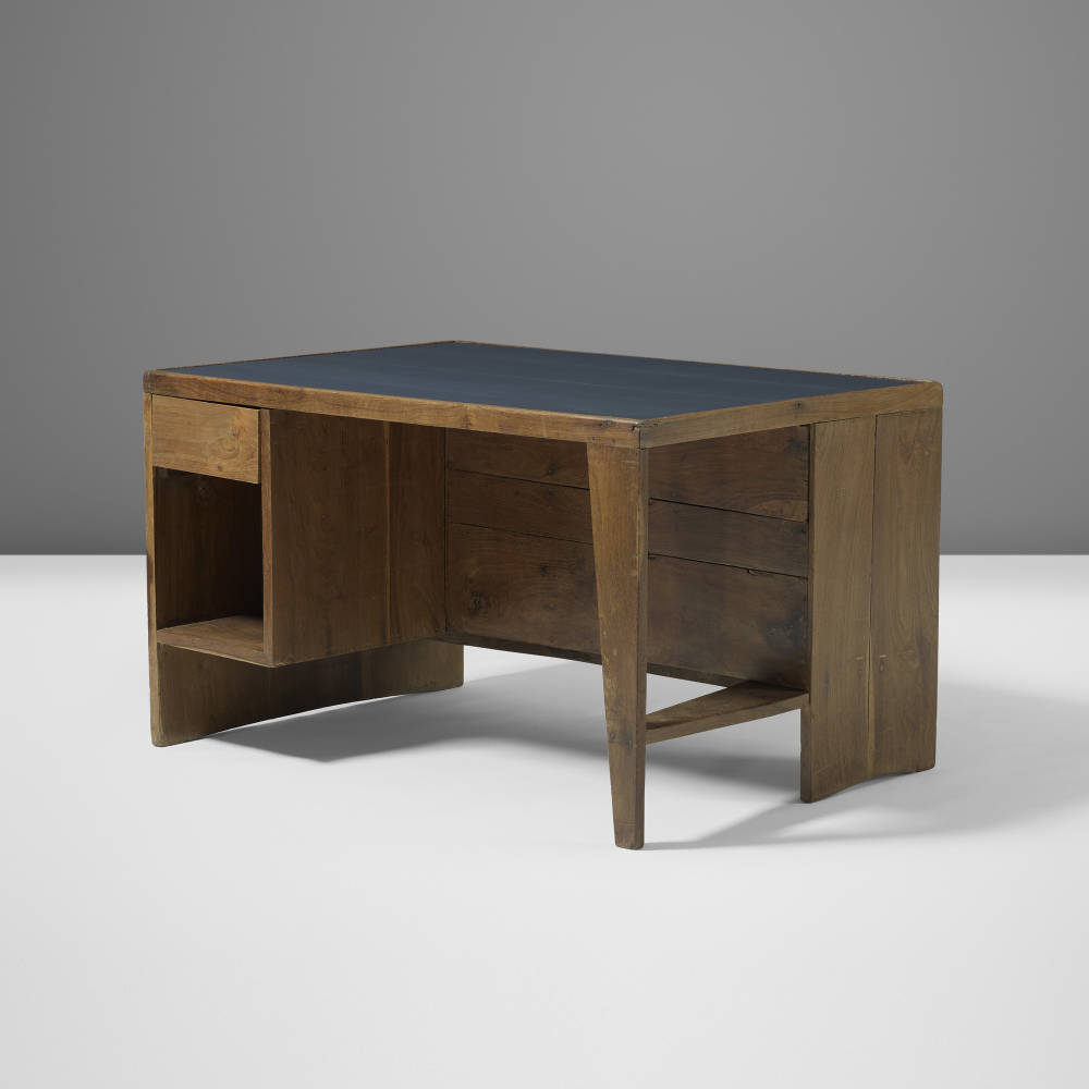  Pierre Jeanneret, Desk from Punjab University, Chandigarh, 1957 