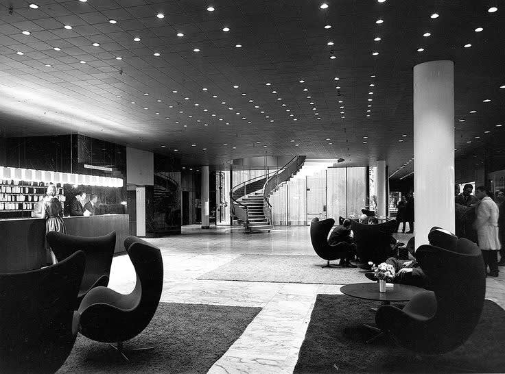  The Royal Hotel, Copenhagen, 1950s 