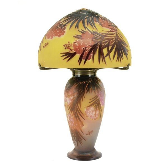 Hibiscus lamp 1900  emile galle