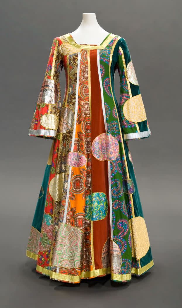 Klimt dress giorgio di sant  angelo fall 1969 fidm