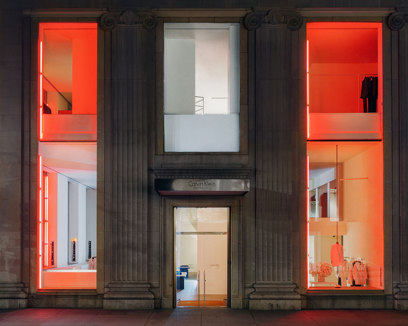 Calvin Klein's New York Flagship Minnie Muse