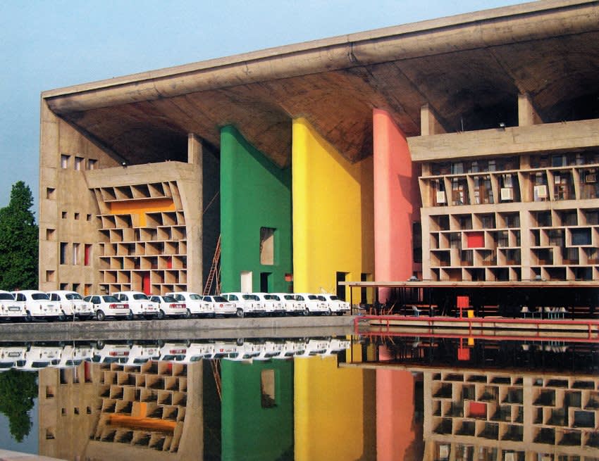 Le corbusier  palace of justice  chandigarh  india  1952