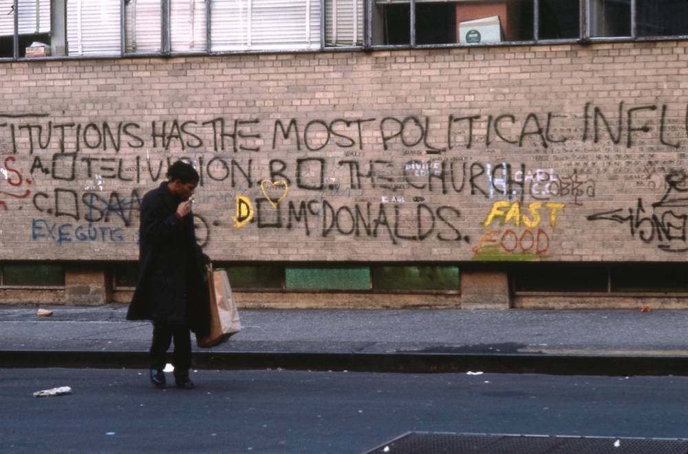  Edo Bertoglio, SAMO© in Downtown 81 Film Still, 2000 