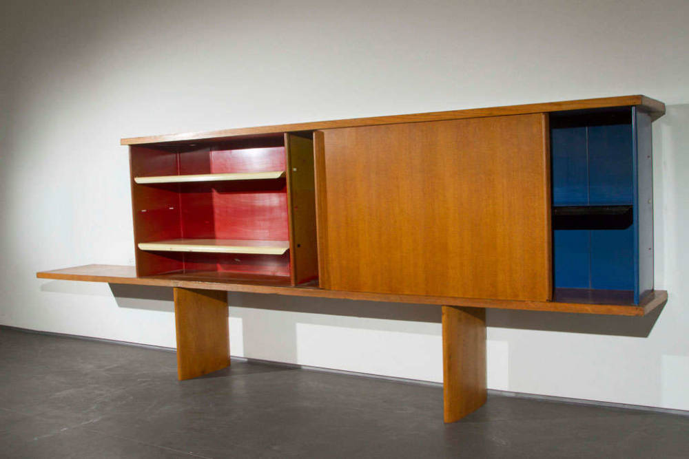  Charlotte Perriand and Jean Prouvé, Antony Bookcase, 1954  