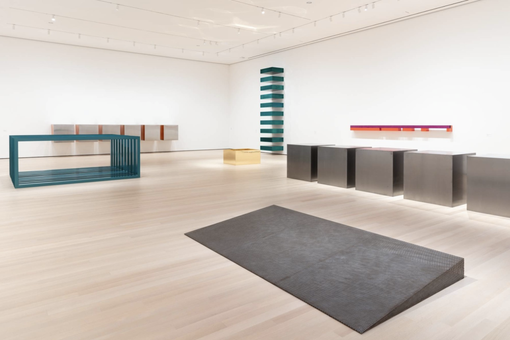  Judd at MoMA , Instillation View  