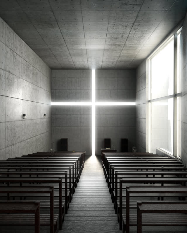  Tadao Ando, Church of the Light, 1989 