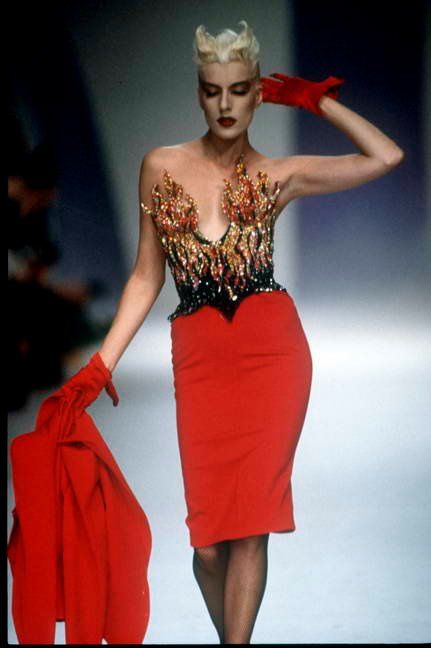 Devil  thierry mugler f w 1988