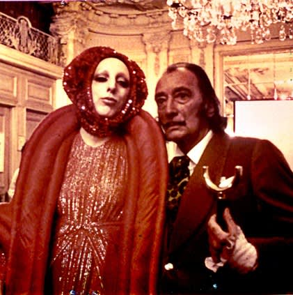  Steven Arnold, Dali and Pandora at St. Regis Hotel, New York, NY, 1988 