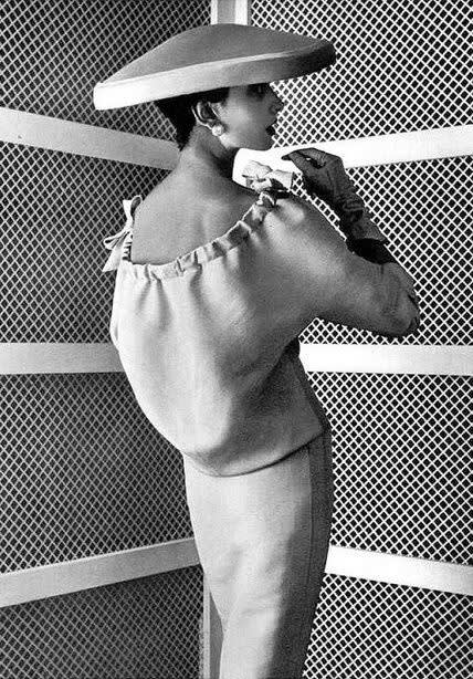  Cristóbal Balenciaga, Skirt and Top, 1955 