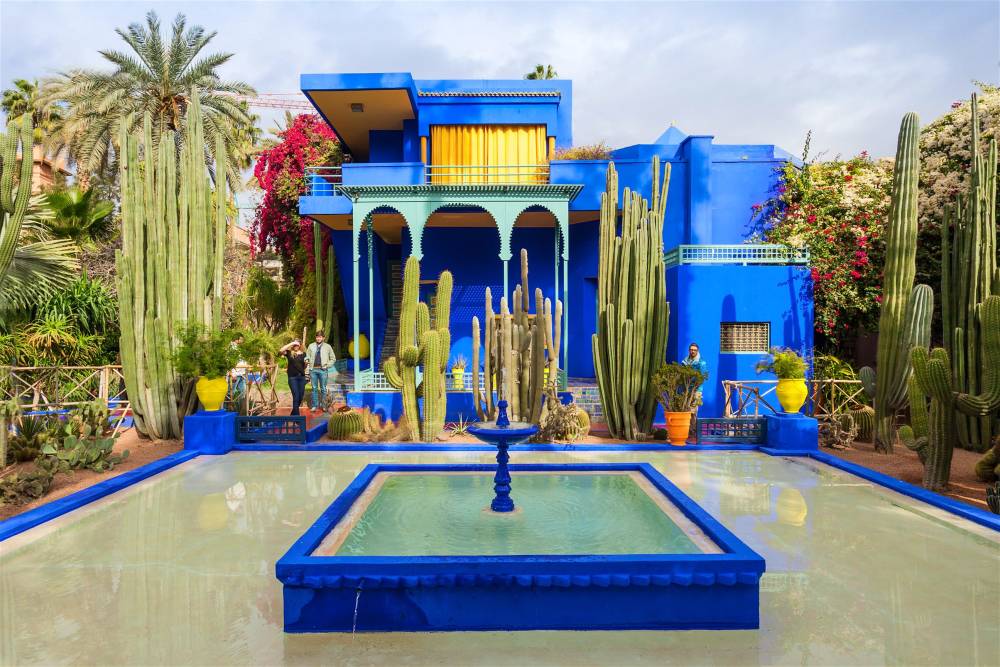  Jardin Majorelle, Marrakesh, Morocco 