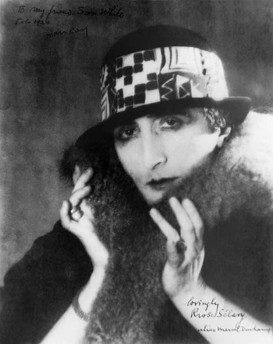 Man Ray, Portrait of Rrose Sélavy, 1920 