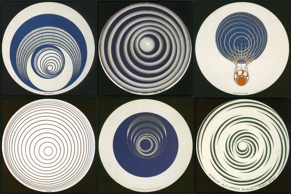  Marcel Duchamp, 6 Rotoreliefs 