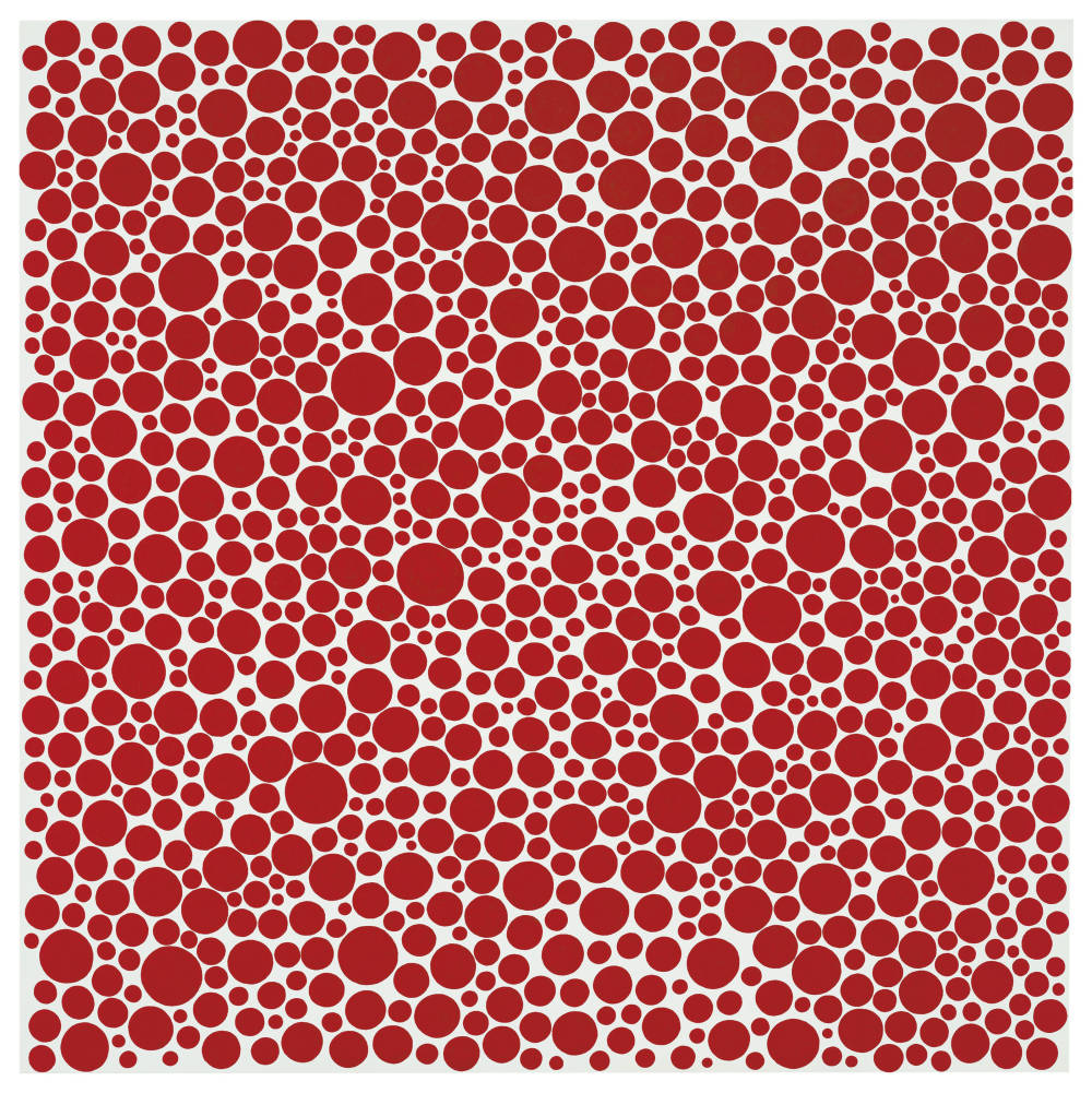  Yayoi Kusama , Red Dots, 2011 