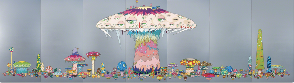 Takashi murakami  super nova  1999 