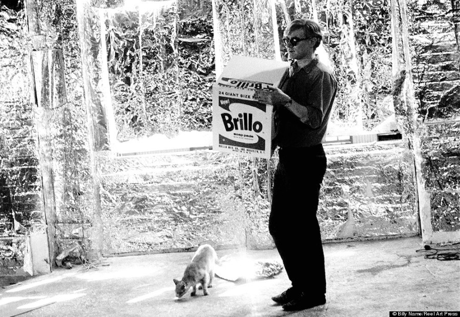 Andy warhol at the silver factory  1964