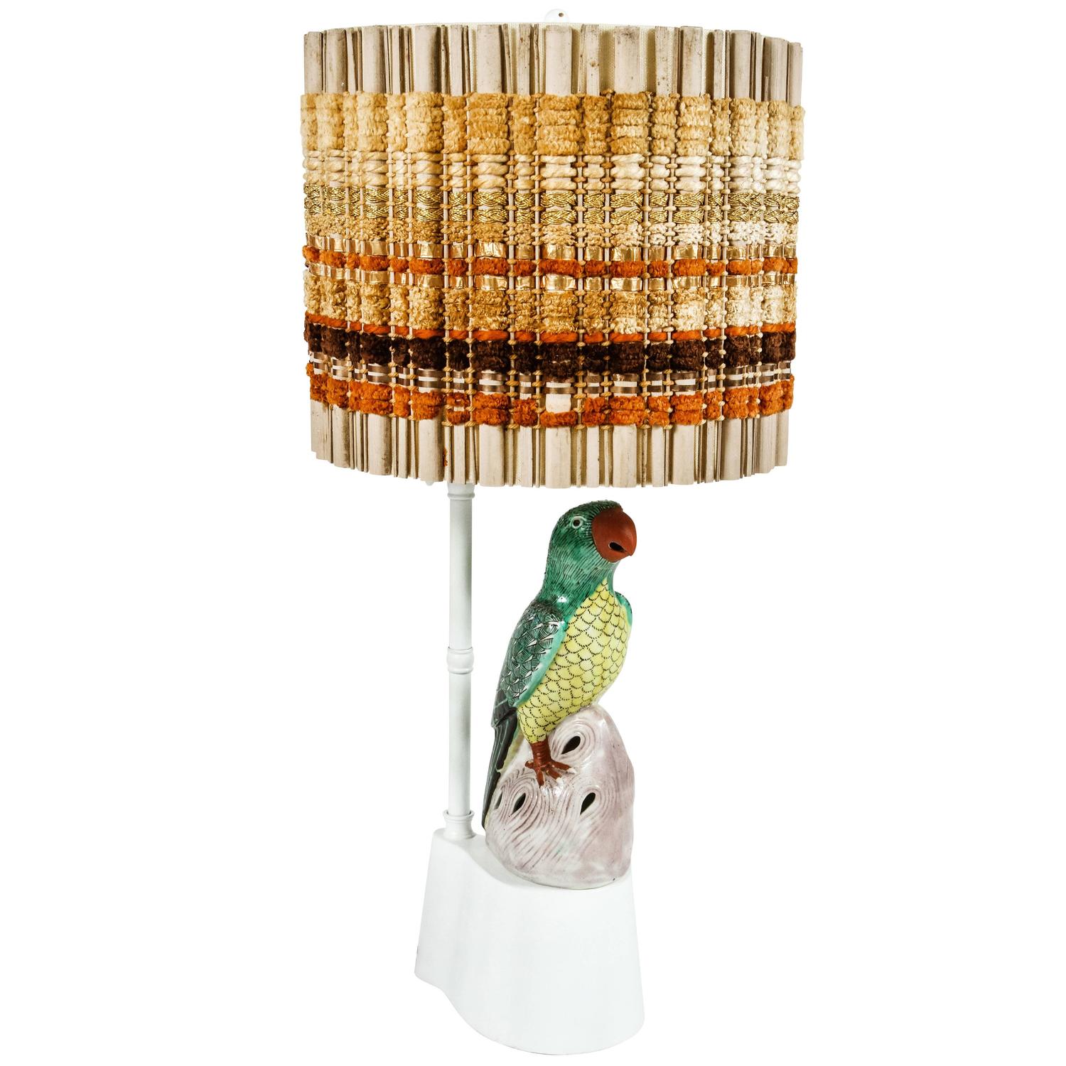 Parrot lamp by william haines