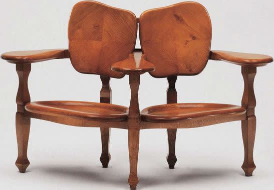  Antonio Gaudi, Double Chair 