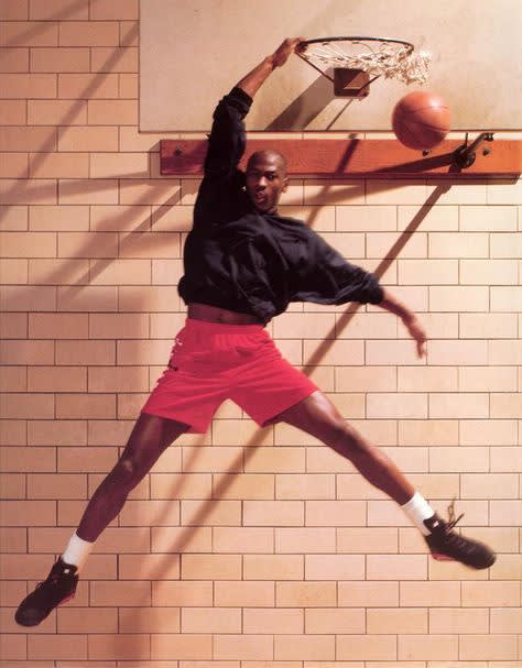  Michael Jordan, Still from TV Commercial, 1990s 