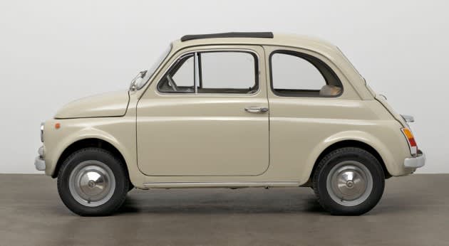  Dante Giacosa, 500f city car, Produced by Fiat, 1957 