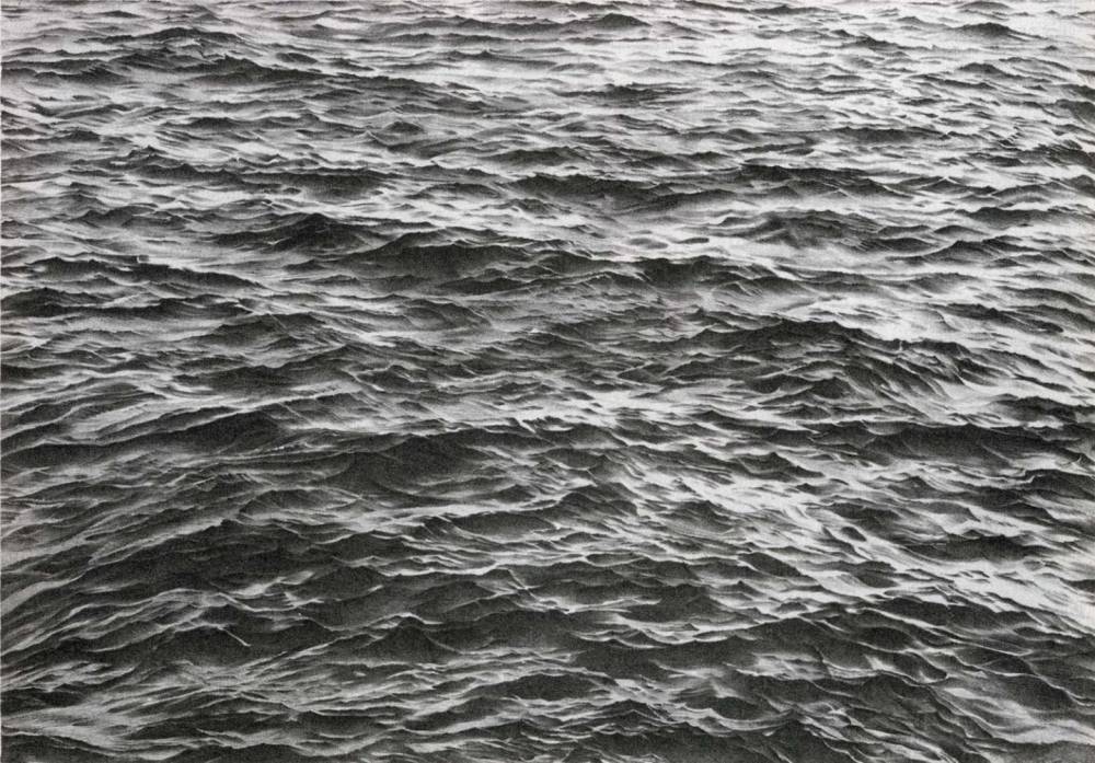 Vija celmins   untitled  ocean    1970 